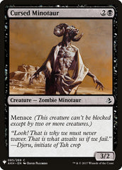 Cursed Minotaur [Mystery Booster] | Clutch Gaming