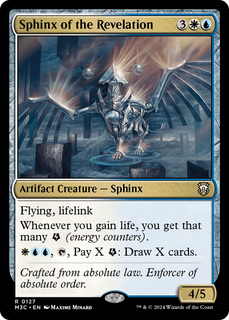 Sphinx of the Revelation (Ripple Foil) [Modern Horizons 3 Commander] | Clutch Gaming