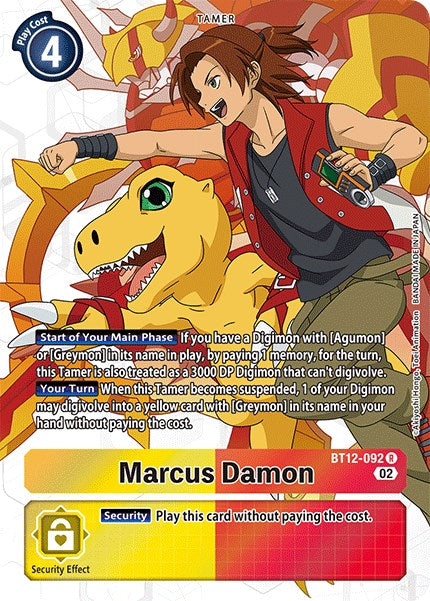 Marcus Damon [BT12-092] (Alternate Art) [Across Time] | Clutch Gaming