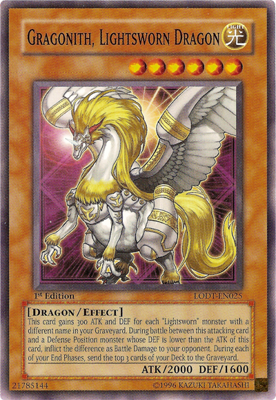 Gragonith, Lightsworn Dragon [LODT-EN025] Common | Clutch Gaming