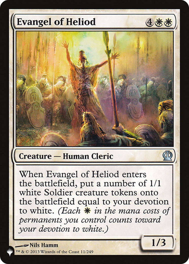 Evangel of Heliod [The List Reprints] | Clutch Gaming