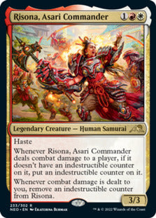 Risona, Asari Commander [Kamigawa: Neon Dynasty] | Clutch Gaming