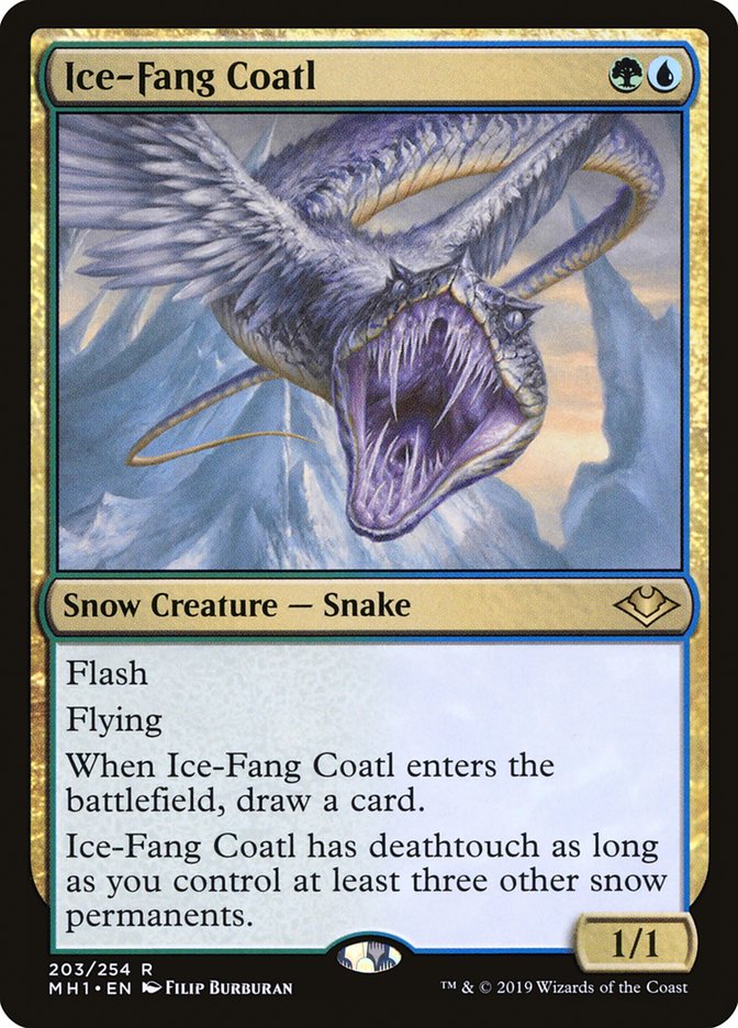 Ice-Fang Coatl [Modern Horizons] | Clutch Gaming