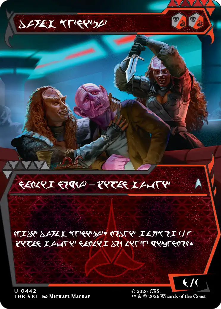The Duras Sisters (Showcase) (Klingon) [Star Trek] | Clutch Gaming