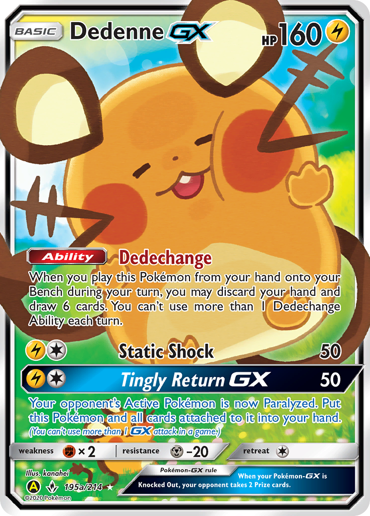 Dedenne GX (195a/214) [Alternate Art Promos] | Clutch Gaming