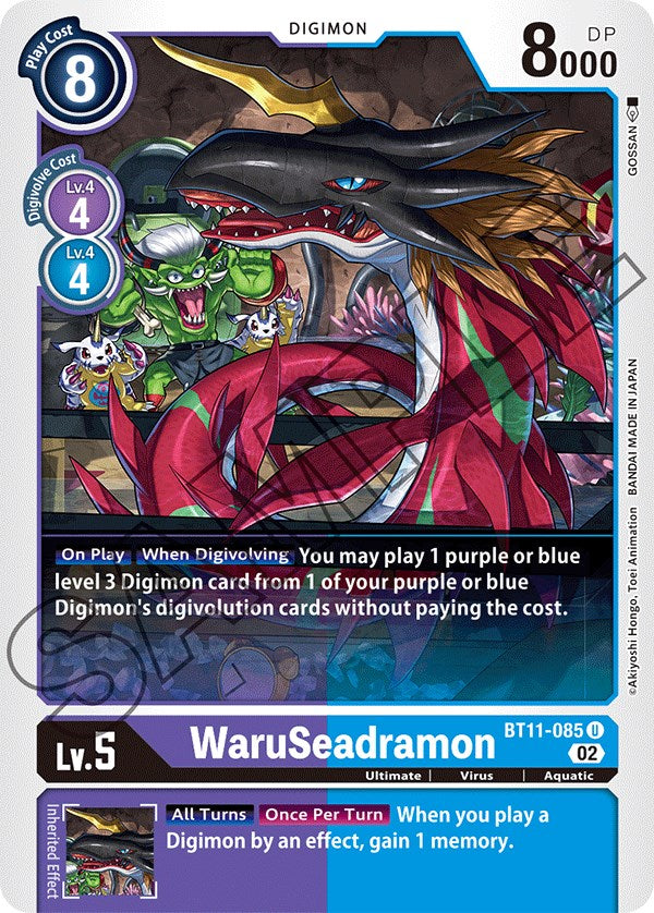 WaruSeadramon [BT11-085] [Dimensional Phase] | Clutch Gaming