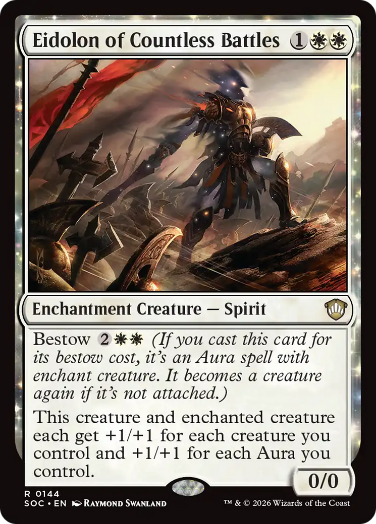 Eidolon of Countless Battles [Secrets of Strixhaven Commander] | Clutch Gaming