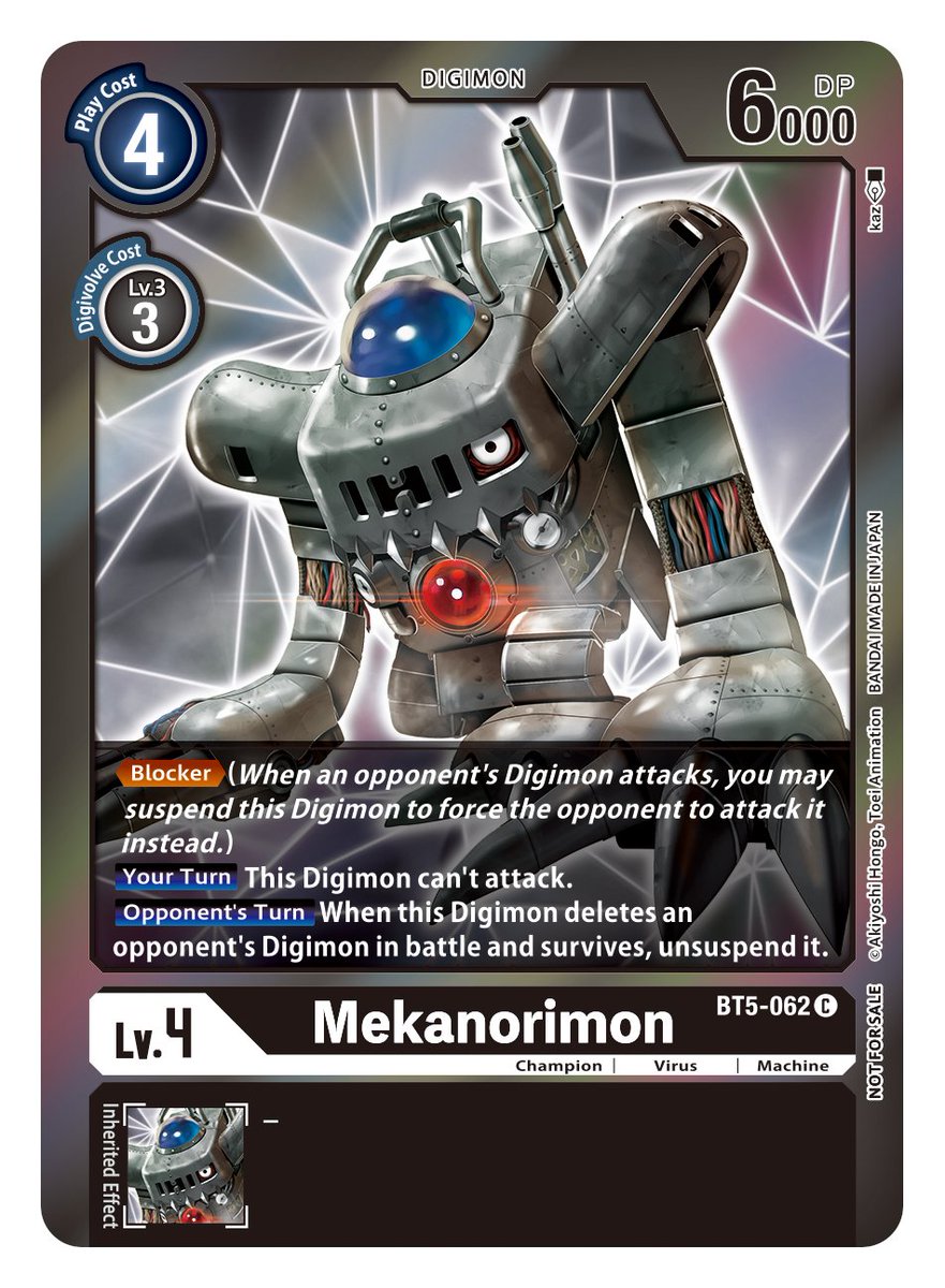 Mekanorimon [BT5-062] (Event Pack 2) [Battle of Omni] | Clutch Gaming