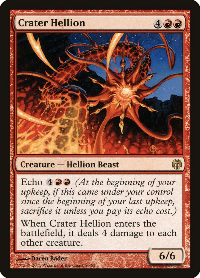 Crater Hellion [Duel Decks: Heroes vs. Monsters] | Clutch Gaming