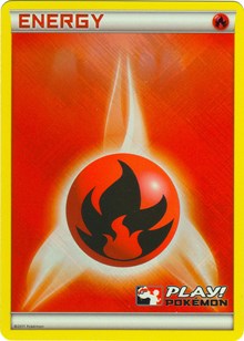 Fire Energy (2011 Play Pokemon Promo) [League & Championship Cards] | Clutch Gaming