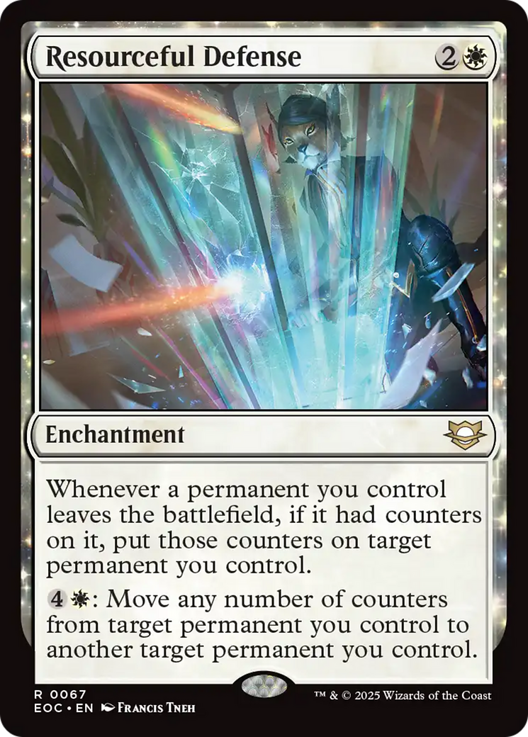 Resourceful Defense [Edge of Eternities Commander] | Clutch Gaming