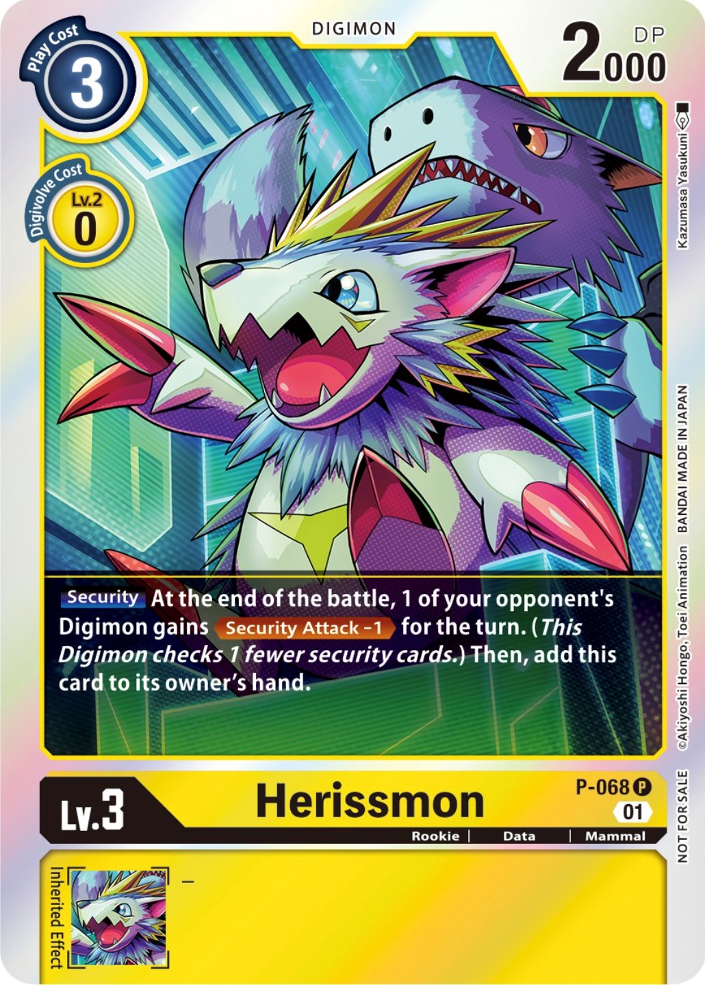 Herissmon [P-068] (Limited Card Pack) [Promotional Cards] | Clutch Gaming