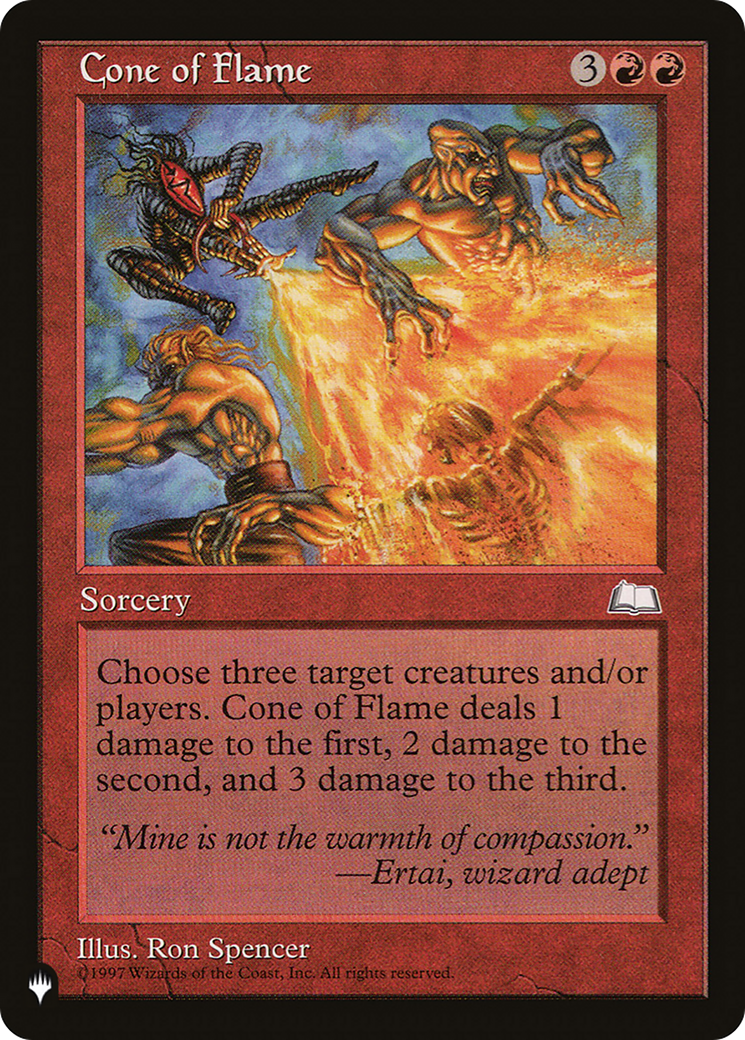 Cone of Flame [The List Reprints] | Clutch Gaming