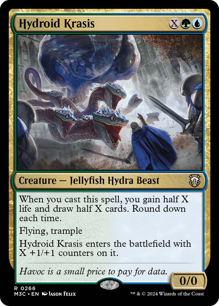 Hydroid Krasis (Ripple Foil) [Modern Horizons 3 Commander] | Clutch Gaming