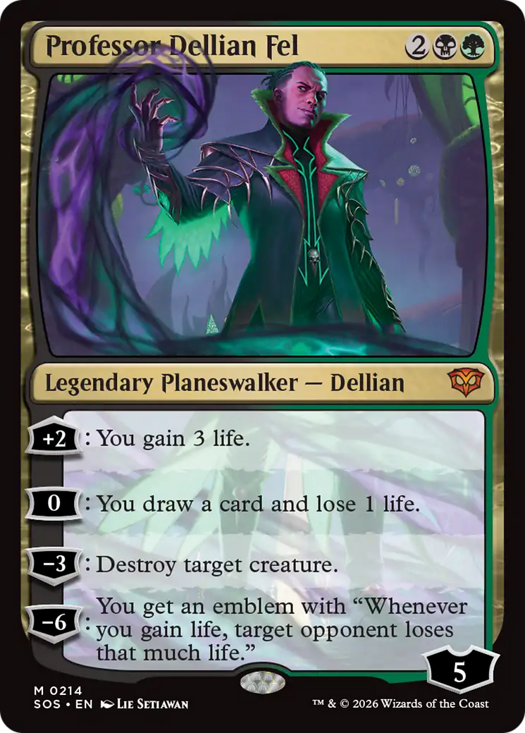 Professor Dellian Fel [Secrets of Strixhaven] | Clutch Gaming