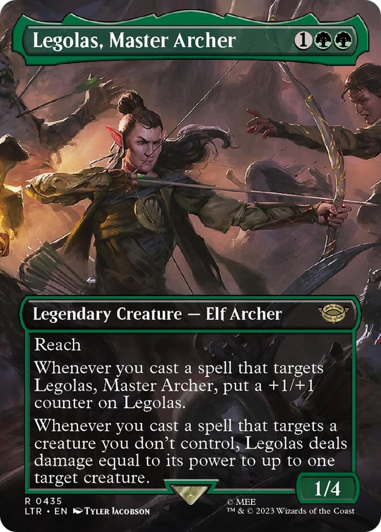 Legolas, Master Archer (Borderless Alternate Art) [The Lord of the Rings: Tales of Middle-Earth] | Clutch Gaming