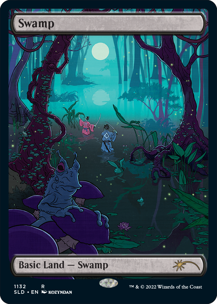 Swamp (1132) (Full-Art) [Secret Lair Drop Series] | Clutch Gaming