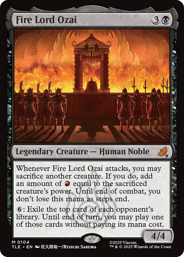 Fire Lord Ozai [Avatar: The Last Airbender: Eternal-Legal] | Clutch Gaming