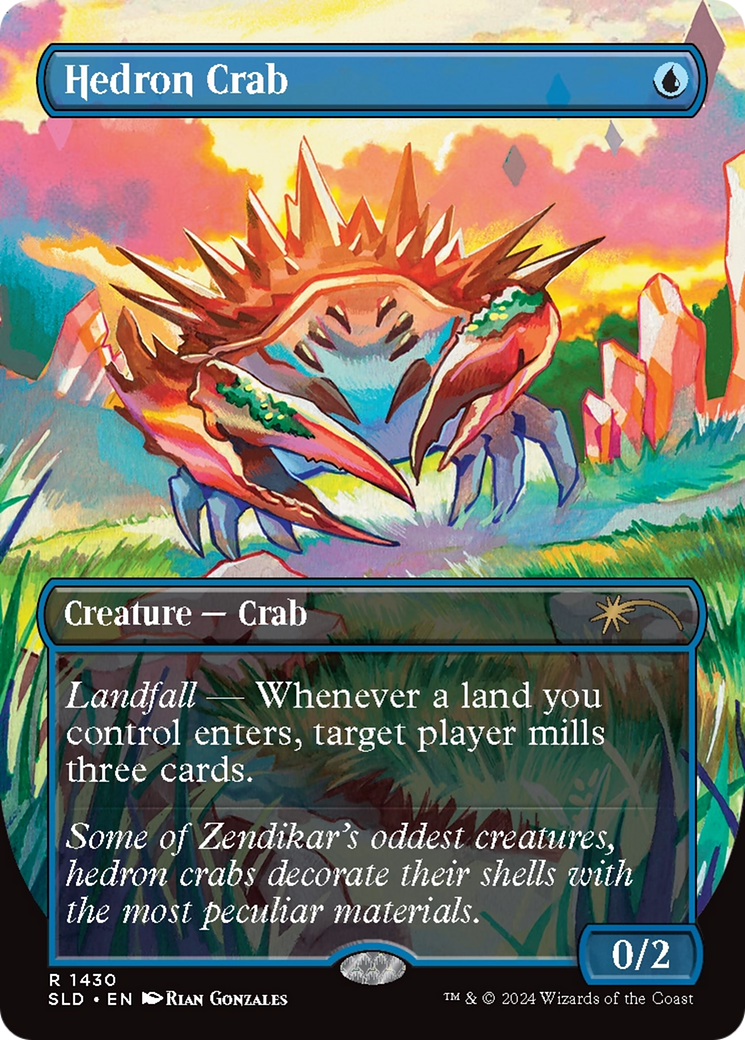 Hedron Crab (Rainbow Foil) [Secret Lair Drop Series] | Clutch Gaming