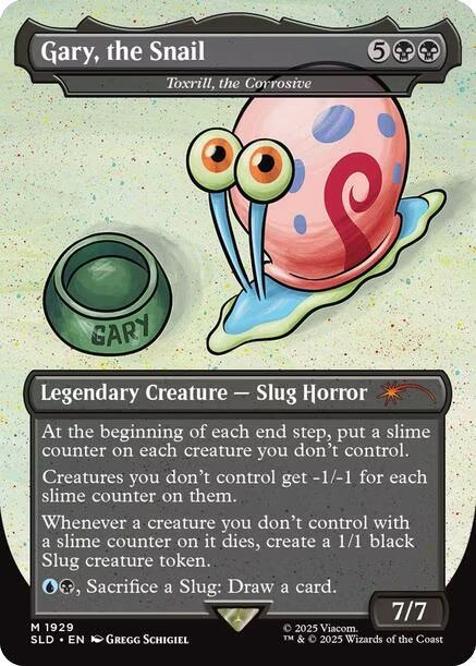 Gary, the Snail - Toxrill, the Corrosive [Secret Lair Drop Series] | Clutch Gaming