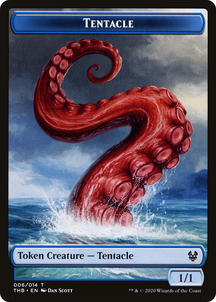 Slug // Tentacle Double-Sided Token [The List] | Clutch Gaming