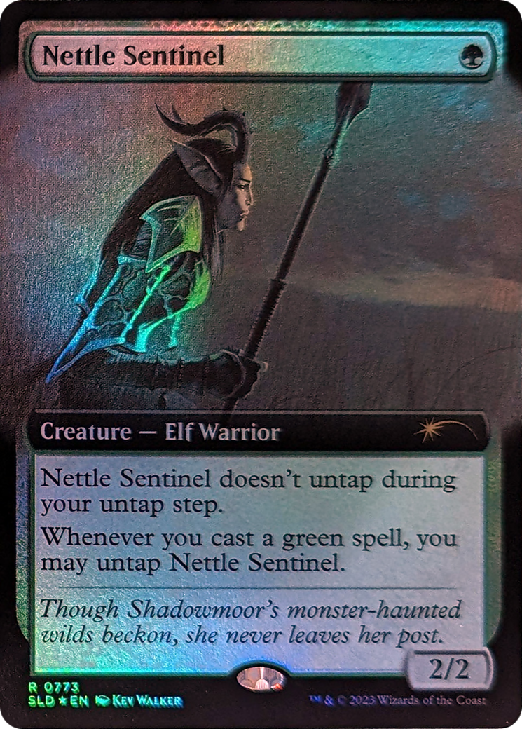 Nettle Sentinel (Extended Art) [Secret Lair Drop Series] | Clutch Gaming