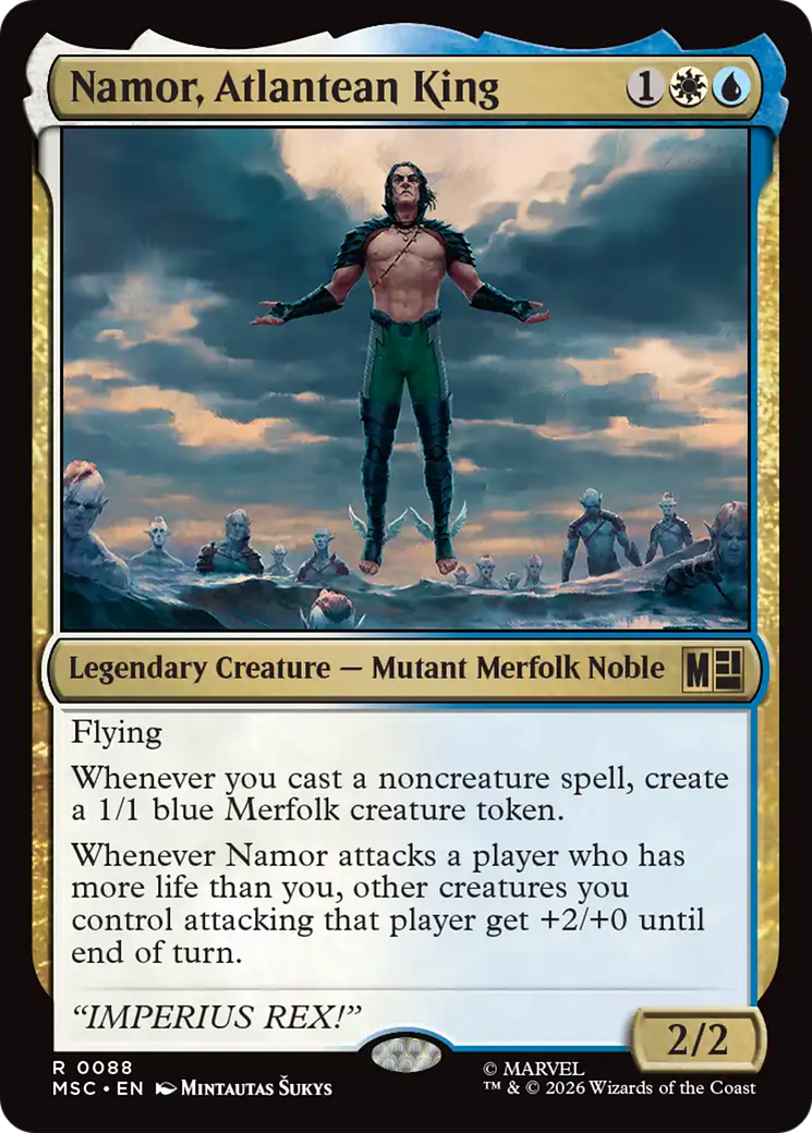 Namor, Atlantean King [Marvel Super Heroes Commander] | Clutch Gaming