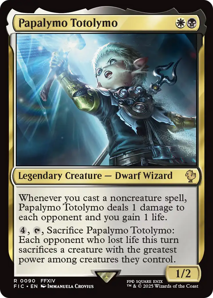 Papalymo Totolymo [FINAL FANTASY Commander] | Clutch Gaming