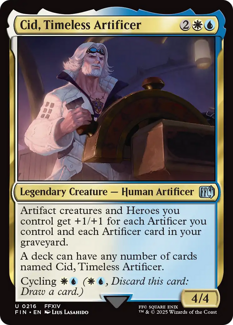 Cid, Timeless Artificer (0216) [FINAL FANTASY] | Clutch Gaming