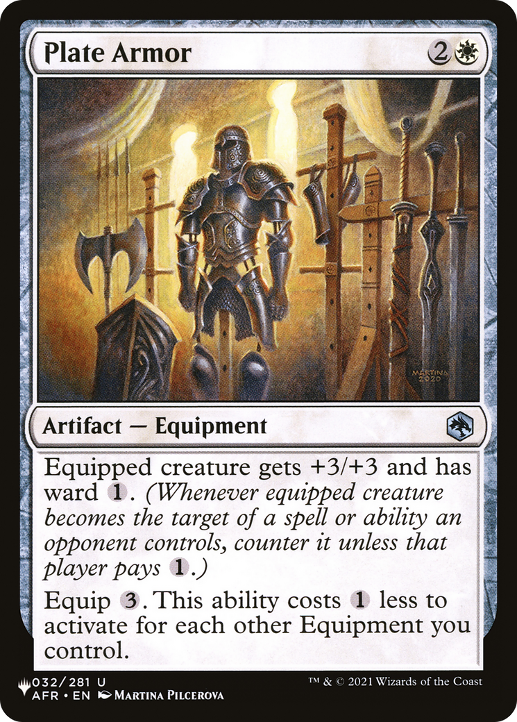 Plate Armor [The List Reprints] | Clutch Gaming