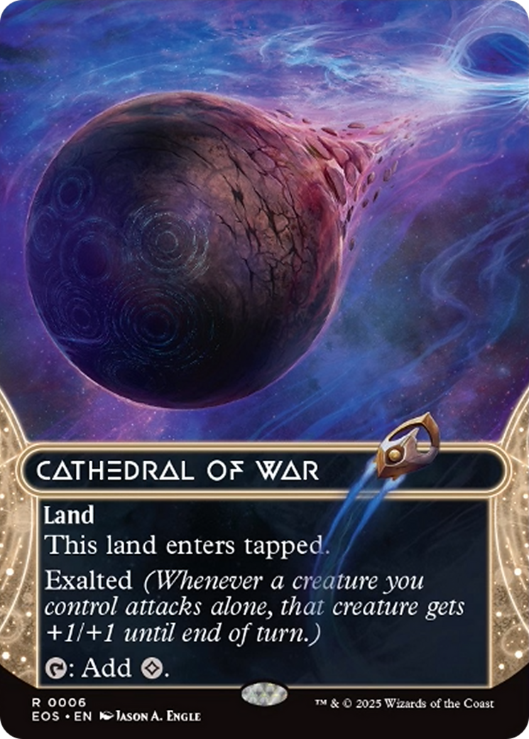 Cathedral of War (0006) (Borderless) [Edge of Eternities: Stellar Sights] | Clutch Gaming