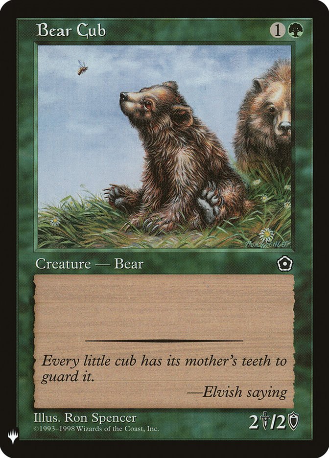 Bear Cub [Mystery Booster] | Clutch Gaming