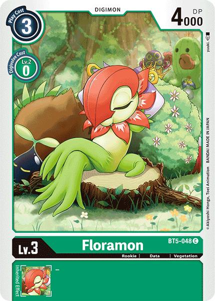 Floramon [BT5-048] [Battle of Omni] | Clutch Gaming