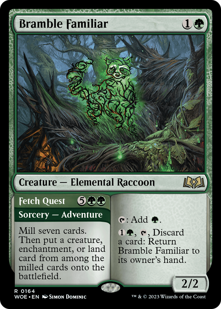 Bramble Familiar // Fetch Quest [Wilds of Eldraine] | Clutch Gaming