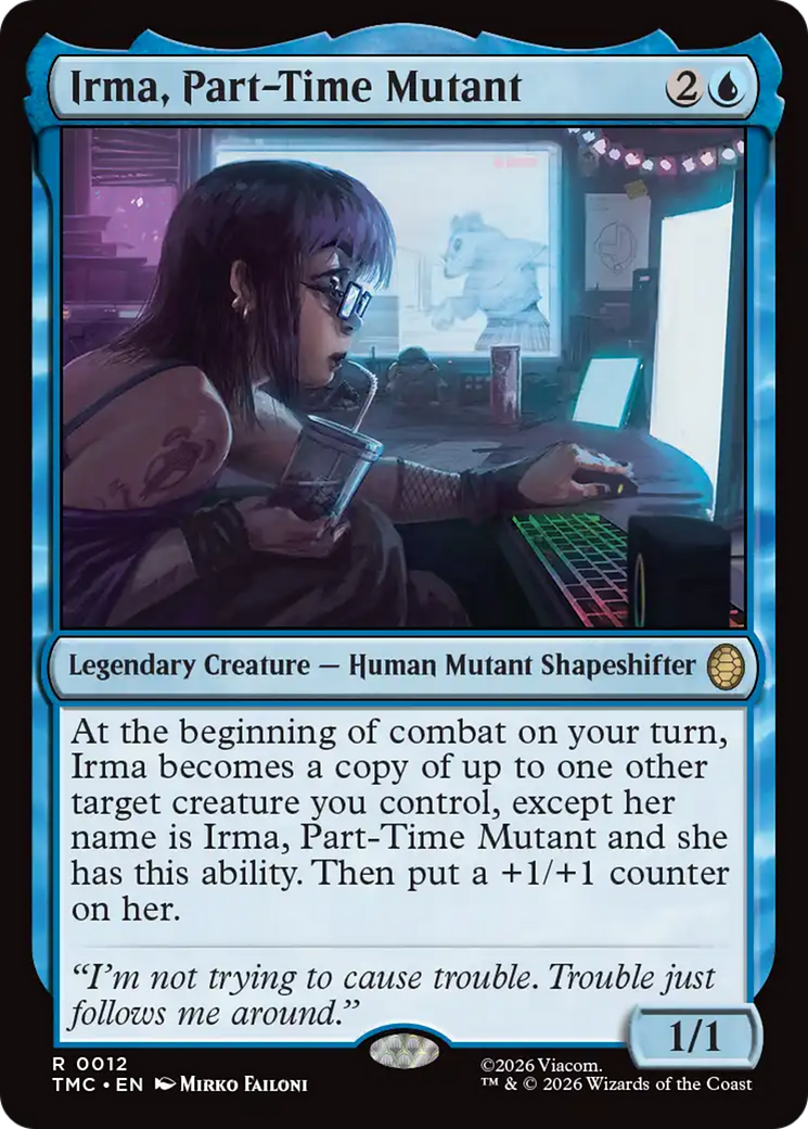 Irma, Part-Time Mutant [Teenage Mutant Ninja Turtles Commander] | Clutch Gaming