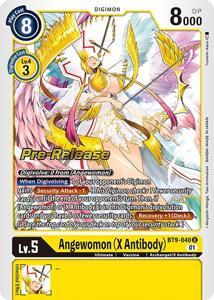 Angewomon (X Antibody) [BT9-040] [X Record Pre-Release Promos] | Clutch Gaming