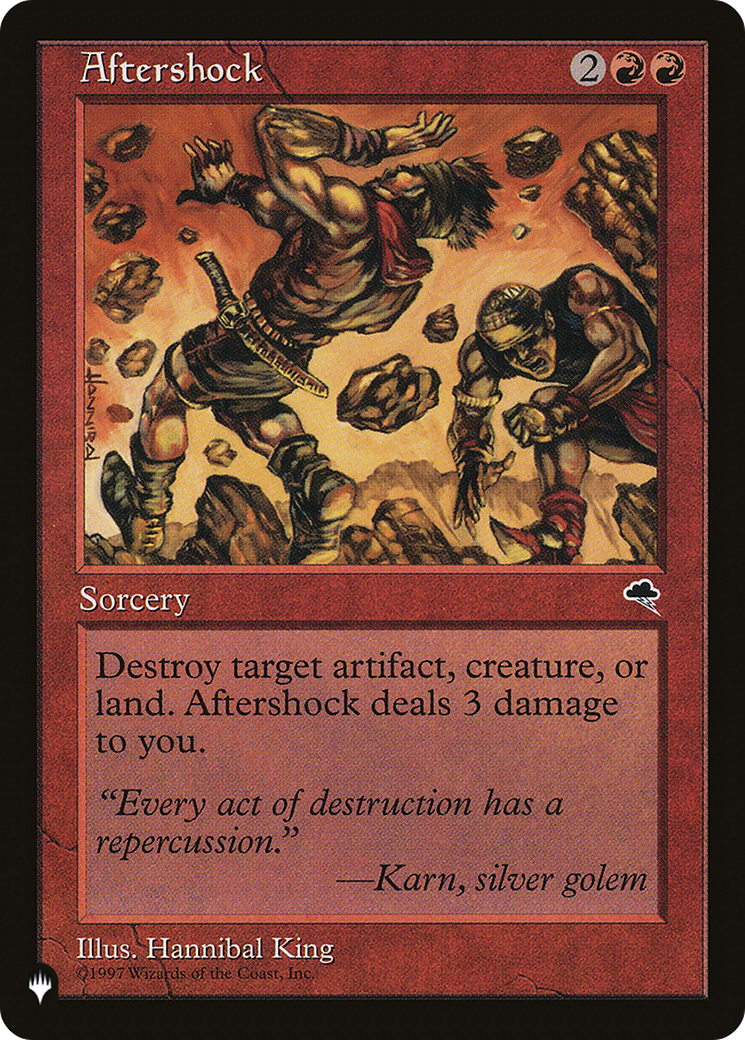 Aftershock [The List Reprints] | Clutch Gaming