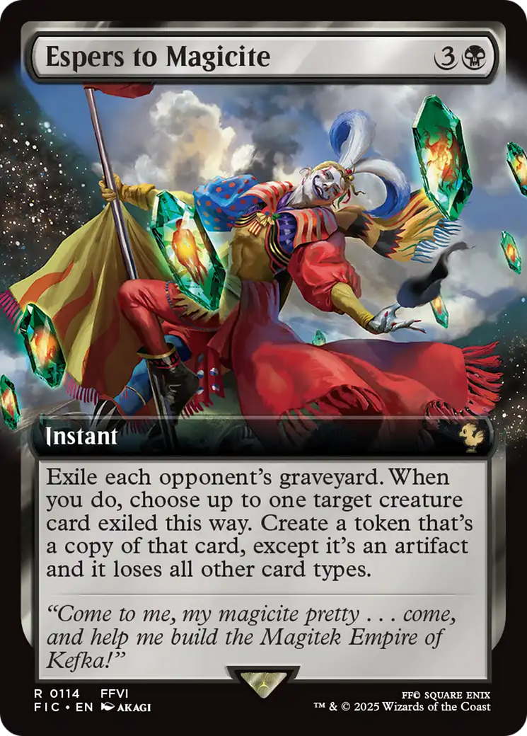 Espers to Magicite (Extended Art) [FINAL FANTASY Commander] | Clutch Gaming