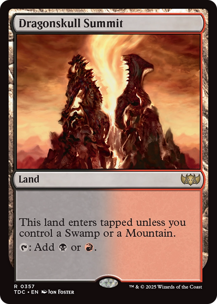 Dragonskull Summit [Tarkir: Dragonstorm Commander] | Clutch Gaming