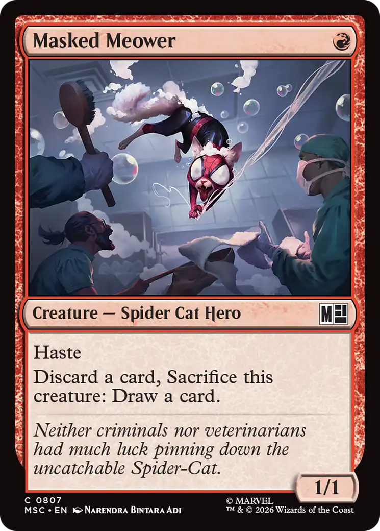 Masked Meower [Marvel Super Heroes Commander] | Clutch Gaming