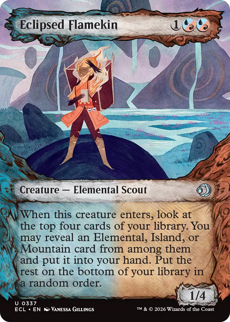 Eclipsed Flamekin (Showcase) [Lorwyn Eclipsed] | Clutch Gaming