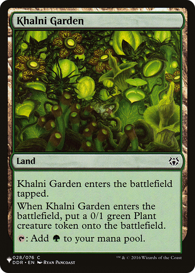 Khalni Garden [The List Reprints] | Clutch Gaming