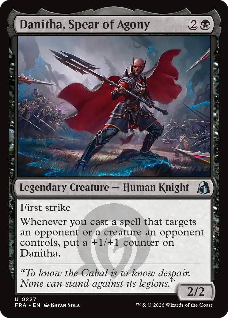 Danitha, Spear of Agony [Reality Fracture] | Clutch Gaming