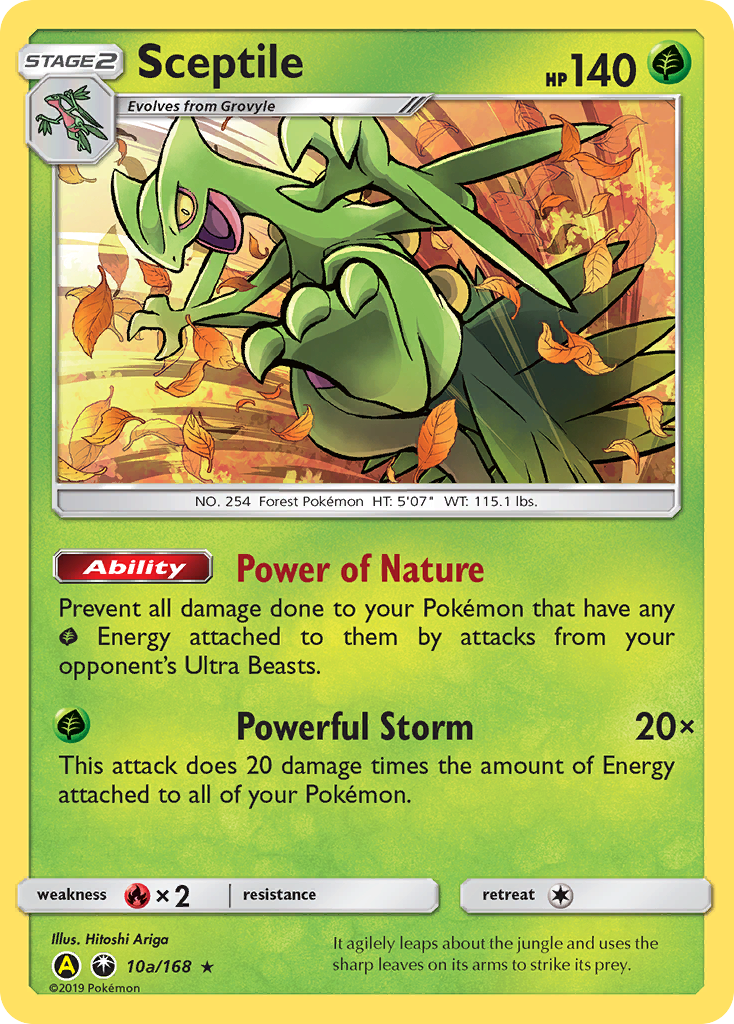 Sceptile (10a/168) [Alternate Art Promos] | Clutch Gaming