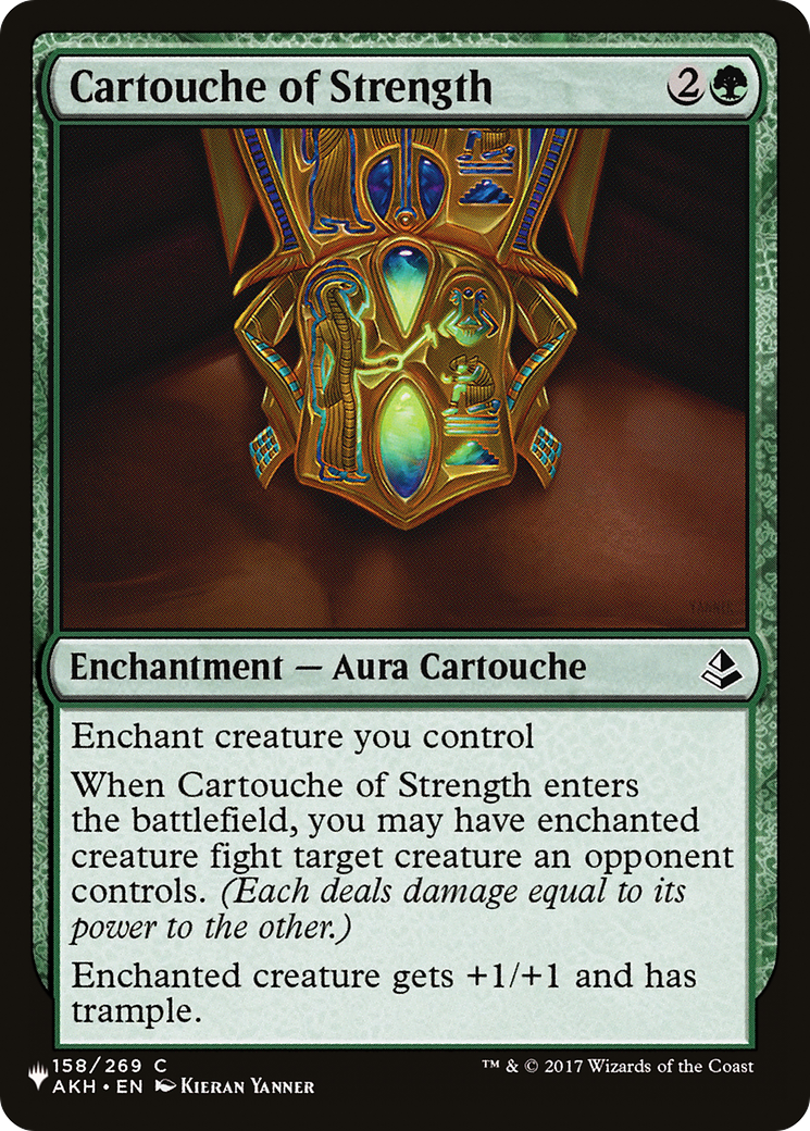 Cartouche of Strength [The List Reprints] | Clutch Gaming