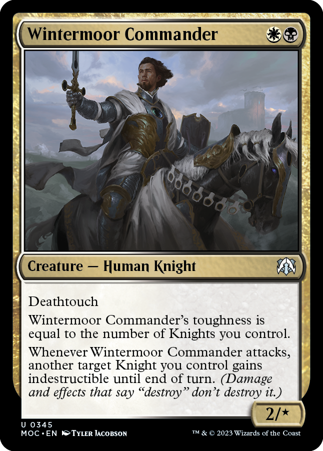 Wintermoor Commander [March of the Machine Commander] | Clutch Gaming