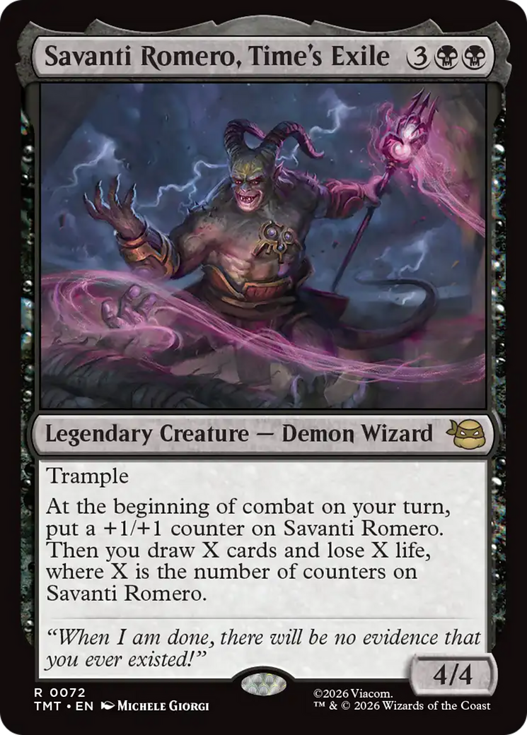 Savanti Romero, Time's Exile [Teenage Mutant Ninja Turtles] | Clutch Gaming