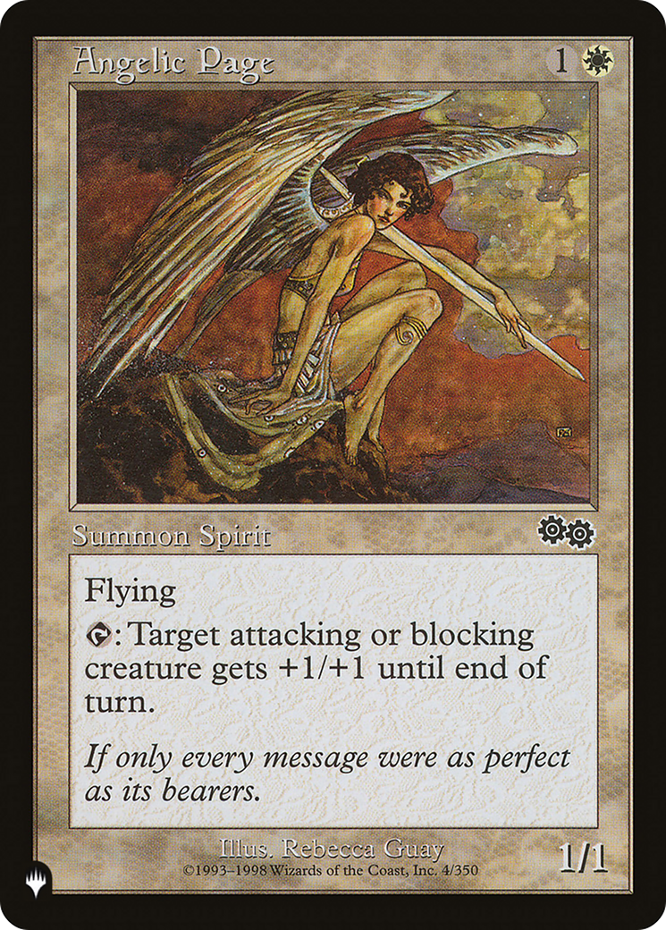 Angelic Page [The List Reprints] | Clutch Gaming