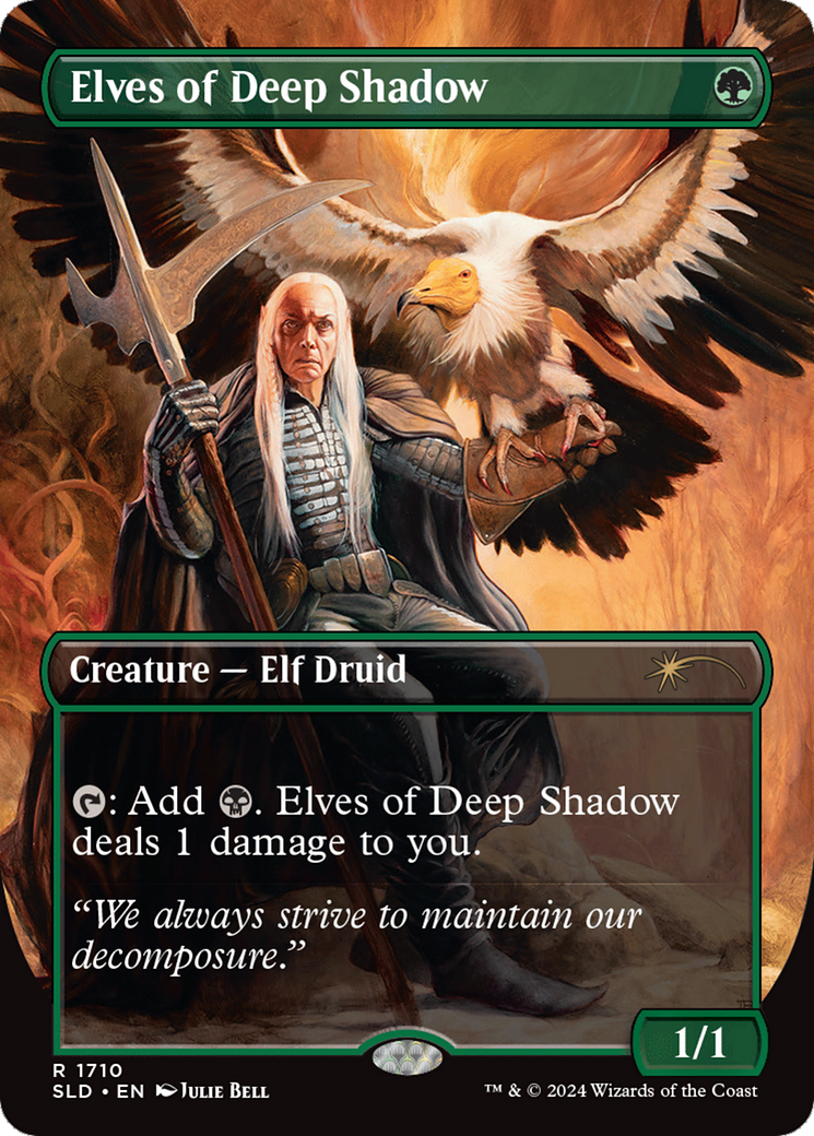 Elves of Deep Shadow (Rainbow Foil) [Secret Lair Drop Series] | Clutch Gaming