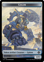 Map // Golem Double-Sided Token [The Lost Caverns of Ixalan Tokens] | Clutch Gaming